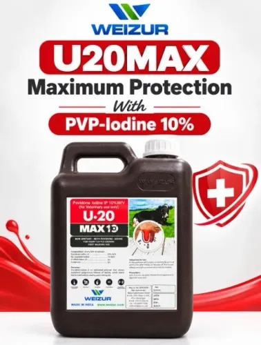 U20MAX TEAT DIP SOLUTION product image