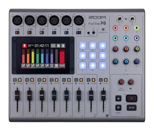 PODTRAK P8 is a PROFESSIONAL PODCAST product image