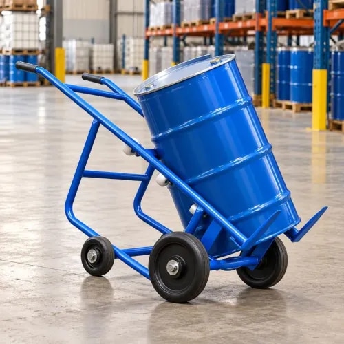 Manual Heavy Duty Drum Handling Trolley (350 kg Capacity)
