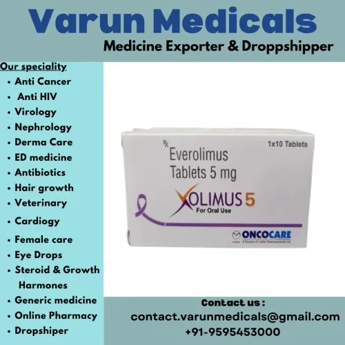 Xolimus 5 Tablet is used for the prevention of organ rejection in transplant patients. It regulates the body's immune response, so the body can accept the new organ. It is also used in combination with other medicines to treat cancers of breast, pancreas, lungs, and kidney.