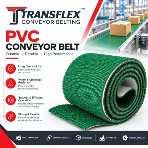 PVC PU CONVEYOR BELTING category