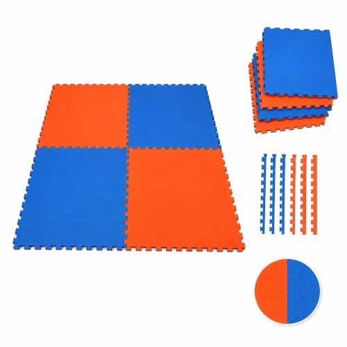 Interlocking Kabaddi Mats 20MM 1M*1M (Red & Blue) Set of 4 product image