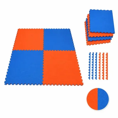 Interlocking Kabaddi Mats 25MM 1M*1M (Red & Blue) Set of 4 product image