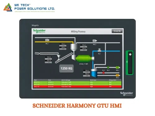 SCHNEIDER HARMONY GTU HMI