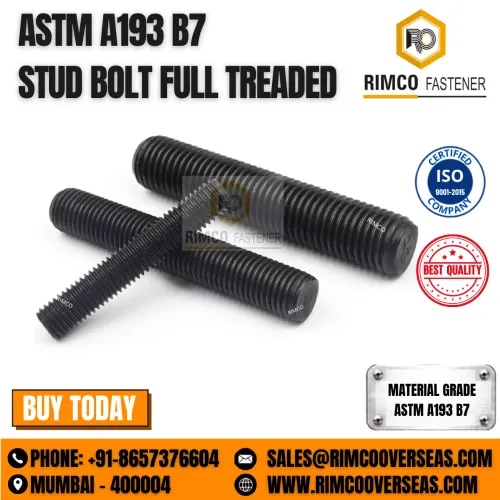 ASTM A193 B7 STUD BOLT FULL TREADED product image