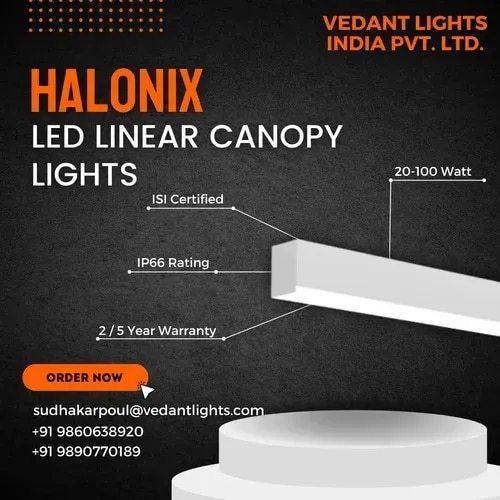 Halonix Led Linear Canopy Light product image