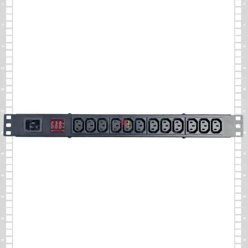 IEC C13 12 SOCKET PDU WITH C20 INLET product image