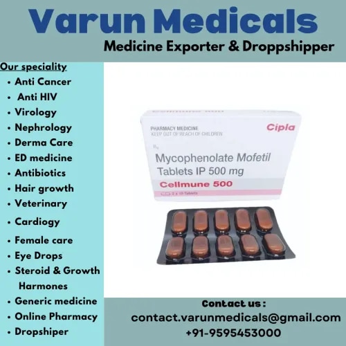 Mycophenolate Mofetil 500mg