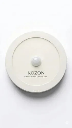 LED Motion Sensor Light Round Aluminum Panel product image