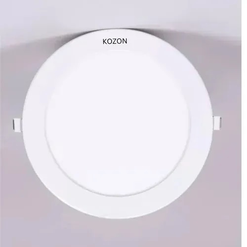 18W LED Slim Round Panel Light Aluminium product image