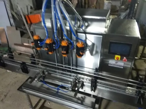 Automatic servo plc base liquid filling machine product image