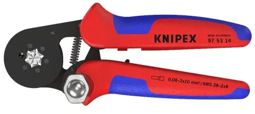 KNIPEX 97 53 14 Self-Adjusting Crimping Pliers product image