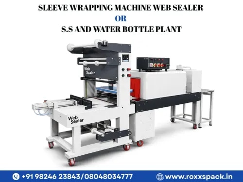 SLEEVE WRAPPING MACHINE WEB SEALER