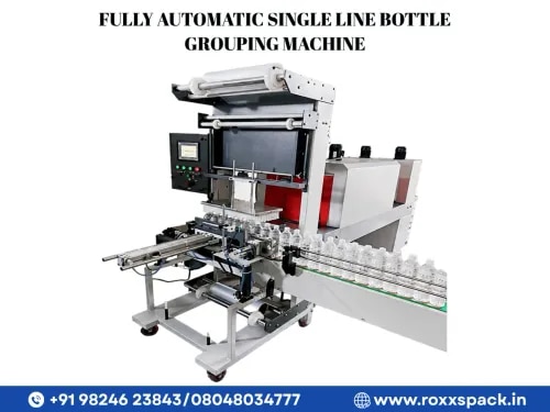 FULLY AUTOMATIC SINGLE LINE BOTTLE GROUPING MACHINE category