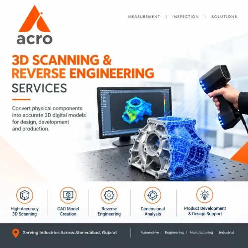 3D Scanning & Reverse Engineering Service Provider in Ahmedabad product image