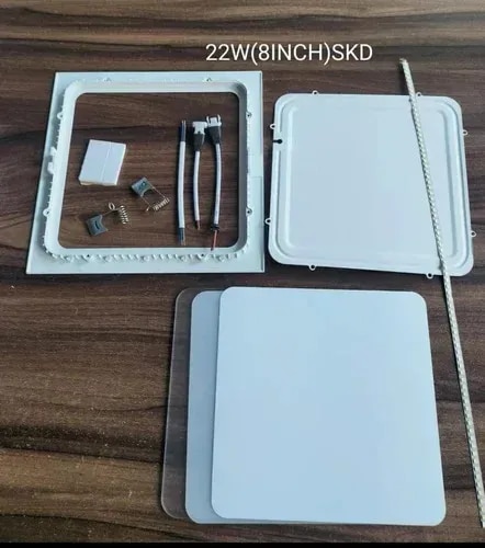 8 Inch Aluminum Square Panel Housing product image