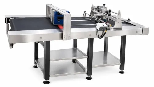 AutoFeeder Conveyor with TTO, Suitable for Preformed Pouches. Very good performance. Speed 60-80 Pouches per minute. Suitable for TTO