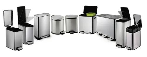 NEO CUBE SLEEK S.S STEP BINS product image