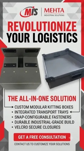 PP Bubble Guard Tray Manufacturer in Vadodara, Gujarat – Mehta Industrial Solutions

Mehta Industrial Solutions is a trusted name for PP Bubble Guard Tray manufacturing in Vadodara, Gujarat, India. PP Bubble Guard Trays are designed for the safe handling, storage, transportation, and protection of industrial components and other products. Manufactured using polypropylene (PP) bubble guard material, these trays offer a lightweight yet durable packaging solution for businesses seeking reliable product protection and efficient material handling.

PP Bubble Guard Trays are suitable for industrial packaging, automotive components, engineering parts, electronics, and other applications where organized storage and protection from scratches, dust, and handling damage are important. Their lightweight construction helps simplify handling, while their reusable design can support packaging efficiency and reduce dependence on disposable packaging materials, depending on the application.

As a manufacturer based in Vadodara, Gujarat, Mehta Industrial Solutions caters to businesses looking for practical industrial packaging and protective tray solutions. These trays can be considered for manufacturing units, warehouses, assembly lines, logistics operations, and component packaging requirements.

Key Features of PP Bubble Guard Tray

Lightweight and durable polypropylene-based construction

Designed for industrial product handling and protective packaging

Helps organize components during storage and transportation

Suitable for automotive, engineering, electronics, and manufacturing applications

Reusable packaging potential, depending on usage and handling conditions

Customization options may be available according to product dimensions and application requirements

Applications of PP Bubble Guard Tray

PP Bubble Guard Trays can be used for storing and transporting industrial components, automotive parts, electronic products, precision components, and manufactured goods. They are suitable for businesses seeking organized, lightweight, and protective packaging solutions for production, warehousing, and distribution processes.

Why Choose Mehta Industrial Solutions?

Businesses searching for a PP Bubble Guard Tray Manufacturer in Vadodara, Gujarat can connect with Mehta Industrial Solutions for industrial packaging requirements. The company focuses on providing practical packaging solutions for manufacturers, suppliers, and industrial businesses seeking improved product handling and protection.