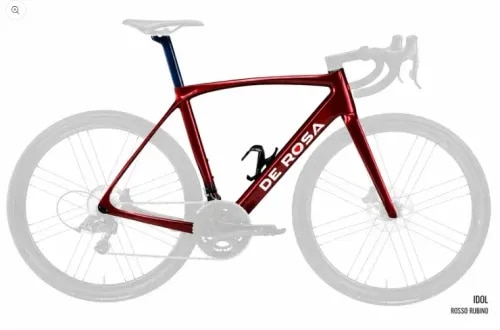 DE ROSA IDOL DISC FRAMESET (RED BLUE/48CM) product image
