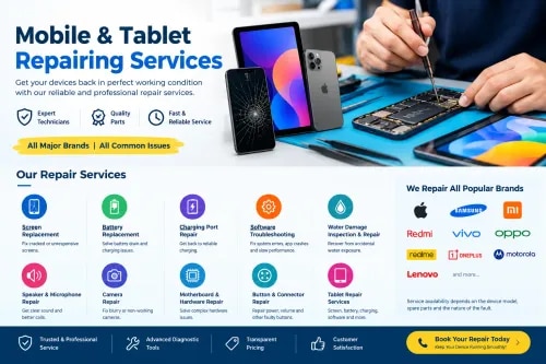 Mobiles and tablets Repairing product image
