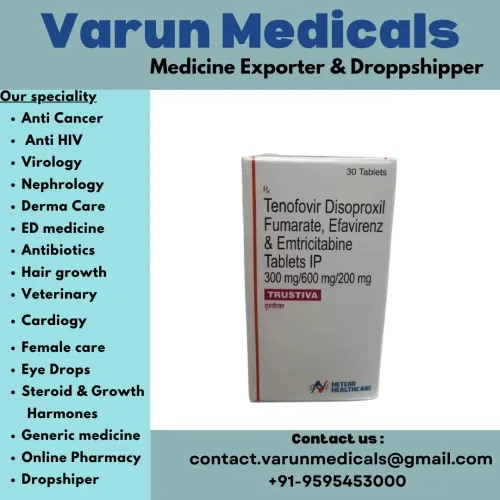 Tenofovir Disoproxil Fumarate, Efavirenz & Emtricitabine