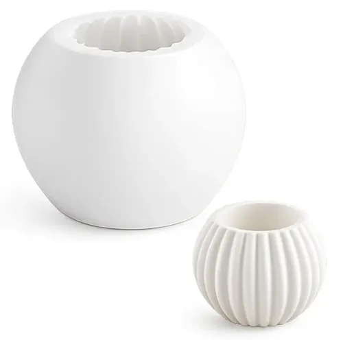 Silicone Mould Casting ,Candle Pot Small JSMN11 product image
