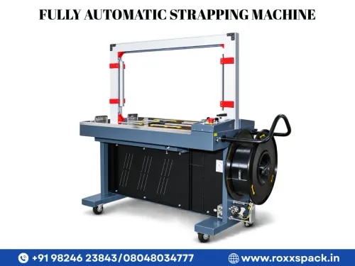 FULLY AUTOMATIC STRAPPING MACHINE product image