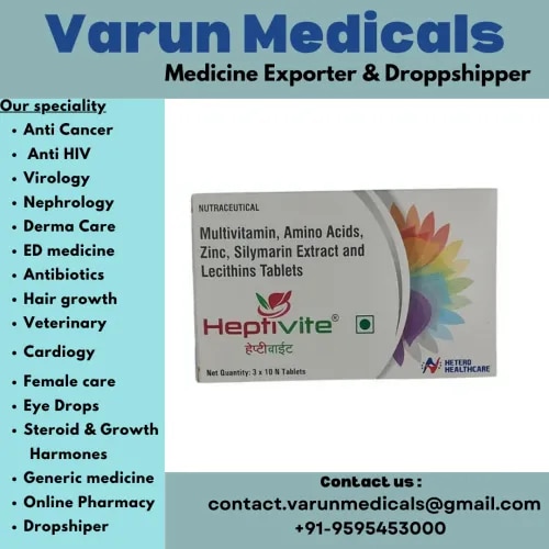 Herptivite Tablet is combination of Hepatoprotectives, Anti-oxidants, Minerals and Micro-nutrients which helps to provide essential nutrients for liver. Herptivite is an adjuvant nutritional therapy for concerns associated with alcoholic steatohepatitis (ASH), non-alcoholic steatohepatitis (NASH), mild hepatic encephalopathy and liver cirrhosis (LC).