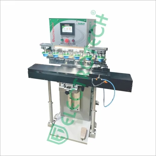 SIX COLOR PNEUMATIC PAD PRINTING MACHINE product image