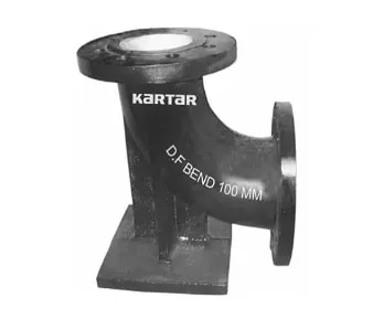 DI Duckfoot Bend Flange