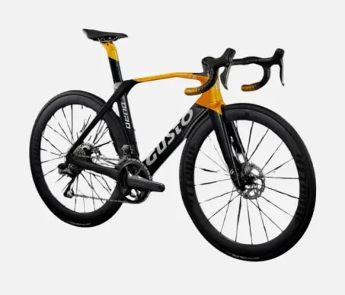 GUSTO DURO EVO DB 105 DI2 FULCRUM RACING 800 BLACK GOLD (XS) product image