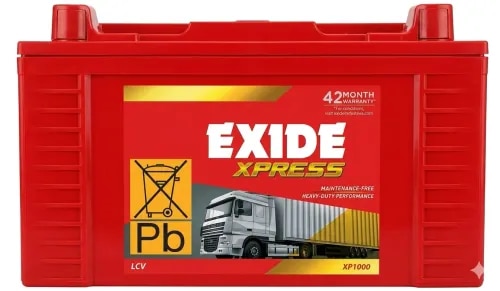EXIDE XPRESS XP1000 100AH 12V BATTERY product image