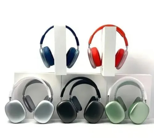 P9 Wireless Bluetooth 5.0 Over-Ear Headphones with Built-in Mic, Long Battery Life & Comfortable Design for iPhone, Android, Gym, Office and Travel – Multiple Colors | AMS Tech Mart - Nashik product image