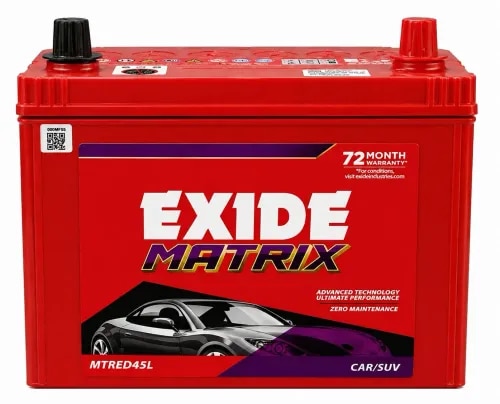 Exide 45AH FMT0 MTRED45L Car Battery product image