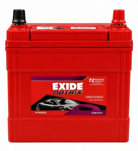 EXIDE MATRIX (MT40B20L) 35AH CAR BATTERY product image