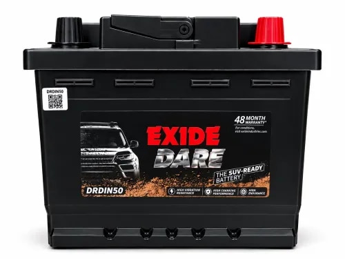 EXIDE DARE (DRDIN50) CAR BATTERY product image