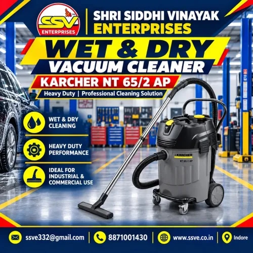 Karcher NT 65/2 AP Wet & Dry Heavy Duty Vacuum Cleaner product image