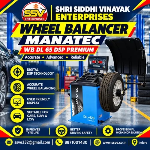 Manatec WB DL 65 DSP Premium Wheel Balancer product image